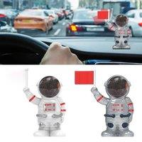 Solar powered astronaut car aromatherapy astronaut car interior swing arm car interior control