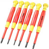 LAOA insulated precision screwdriver a cross small size screwdriver to remove eyeglasses clocks and watches cell phone notebook