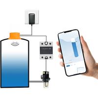 Tuya Ultrasonic Liquid Level Sensor with Water Pump Automatic Controller Smart Alarm Indicator Measure Remote Tank Monitor