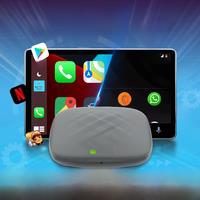 Wireless CarPlay Android Auto Adapter CarlinKit Android 13 CarPlay Wired to Wireless TV Box Wifi 2.4&5G AI Box for Mazda IOS17