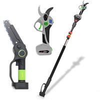 brushless electric high branch saw branch pruning machine with telescopic extension pole??? chain saw ?????????????? ?????? ????