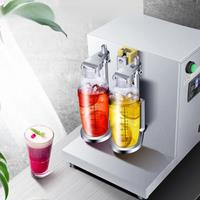 PBOBP Top Supplier Double-cup Milk Tea Shaker/Bubble Tea Shaker Juice Machine/Double Orange Lemon