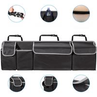 Car Trunk Organizer Backseat Storage Bag High Capacity Multi-use Oxford Car Seat Back Organizers Automobile Interior