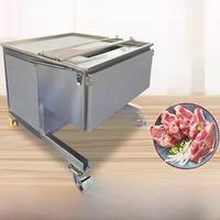 Efficient Pork Rib Cutting Machine, Poultry And Lamb Meat Cutlet Cutting Machine