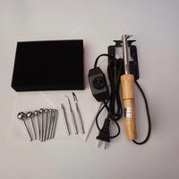 Fabric Flower Ironing Machine Soldering Iron Flower Making Tool Ironing Tools Set DIY 18/13/11/8 Heads Soldering Iron