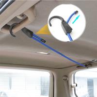 120CM Strong Elastic Strap Adjustable Tension Belt Car Clothesline Hook Cargo Luggage Lashing Buckle Rope For Motorcycle Travel