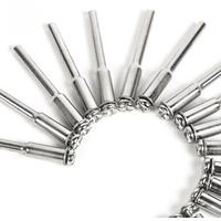 Steel Screw Mandrel Shank Tools DIY Woodworking Accessories Tools 20PCS Set for Dremel Mini Drills