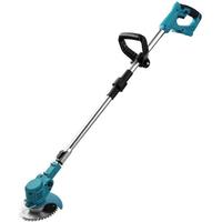 Small Household Cordless Lawn Mower Rechargeable Lawn Mowing Machine Electric Trimmer Garden Tools