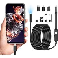 Industrial Endoscope Camera 3in1 for IOS iphone Mini Inspection Camera Micro USB/Type-C IP67