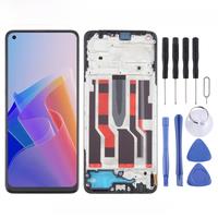 6.43'' OLED LCD Screen with Frame For OPPO Reno8 Lite 5G Phone Display Touch Screen and Digitizer Full Assembly Replacement Part
