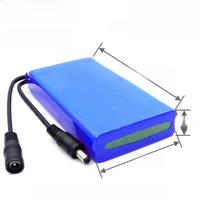 1-4PCS Li 7.4V 8.4V Lithium Batteries Pack For Fishing Bluetooth Speaker Emergency DIY Battery with PCB 98*60*120mm 50000mAh