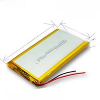1-12pcs 8565113 3.7V 10000mAh Lithium Polymer Batteries Lipo Cell For Mobile Power LED Lamps Tablet PDA E-book GPS Power Bank