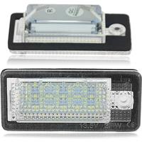 Car LED License Number Plate Light Lamp White for -Audi A3 S3 8P A4 B6 B7 A5 A6 4F Q7 A8 S8 C6 Cabriolet
