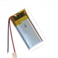 3.7V battery 601835 polymer lithium battery 350MAH For Bluetooth speaker LED lamp smart wear battery