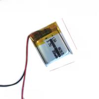 3.7V battery cell 802025 350MAH polymer lithium battery For LED light smart audio Bluetooth camera plug-in card speaker