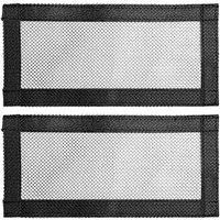2 Pcs For Tesla Model Y 3 Highland 2024 Air Vents Cover Under Seat Outlet Protector Anti-blocking Dust Mesh Interior Accessories