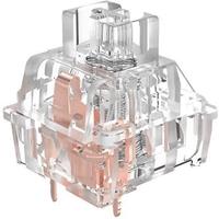 Getriboy V2 Clearr Switch Ice Snow Linear 3 Pin 45g Factory lubrication Switches RGB SMD Transparent Mechanical KMeyboard Switch