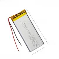 3.7V polymer battery 503070 For tachograph game machine driving recorder MP4 MP5 1300mAh battery 453070 503080 562973 603070