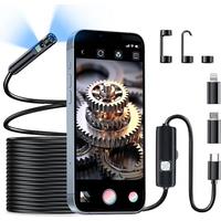 2MP Endoscope Camera for ios android Single/Dual Lens 8MM Hard Wire Automotive Boroscope IP67
