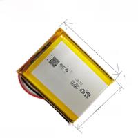 1-12pcs 3.7V Lithium polymer 5000mAh 955565 955465 Soft package battery For early education machine console hand warmer treasure