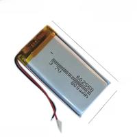 800mAH 602550 Polymer Rechargeable lithium 3.7V Li-ion Liion Battery for GPS Cell phone Speaker MP3 MP4 Navigater Camera