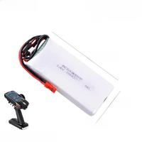 7.4V 2S1P 8C lithium battery 2800mAh For Ledi RC8X gun control battery model RC6GS RC4GS remote battery
