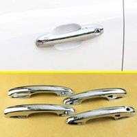 4Pcs Car Exterior Door Handle Cover Chrome Style Trim For Escape Kuga Focus MK4 2019 2020 2021 2022 2023 2024 2025