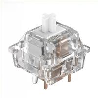 LEOBOG Ice Soul Switch for Mechanical Keyboard Tactile Light Force 5 Pins RGB Transparent HIFI Factory Lubed GK61 hi75 Sugar65