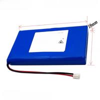 1-10Pcs Li ion 7.4V 6000mAh 2.54 joint polymer battery For satlink WS-6933 WS-6923 WS6923 WS6933 satellite finder 19*55*70mm