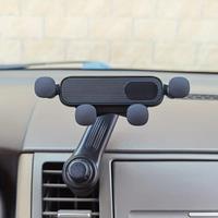 New Gravity Car Phone Holder - Strong Air Vent Clip Mount for Secure Holding, Adjustable Mobile Cell