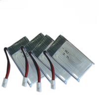 1-12pcs 3.7V 1000mAH Lithium Battery Accessory 952540 batteries For air-to-air plug 25C discharge drone battery