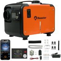 Sunster ALL IN ONE Diesel Air Parking Heater 8KW 12V/24V/220V Diesel Heater with Remote Control for Cars Trucks RVs Boats Buses
