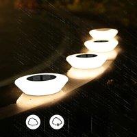 4PCS Solar Lights, Landscape Buried Light, Garden Super Bright Lawn Lamp, Outdoor Waterproof Lighting, for Yard, Terrace, Villa