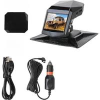 Car Dash Video Recorder Rear View Monitor DashCam 2Inch Screen 1080P Wide Angle(A)