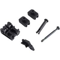 1Set Front Center Display Screen Telescopic Bracket Clip Repair Kit 4G0898174 for Audi A6 A7 S6 S7 RS6 RS7 2012-2018