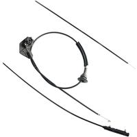 3PCS Engine Hood Release Bowden Cable Wire for BMW X5 E53 2000-2007 51238403219