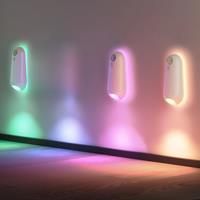 Smart Toliet Night Light, 7Color Changing Motion Sensor Lamp, Gradient RGB Led Toilet Lights, for Washroom, Commode, Night