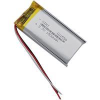 3.7v 1500mah 5.55Wh Li Lithium Battery 102550 Li-ion Cell 3-Wires Thermistor Repair GPS Bluetooth Speaker Headphones Headset Mp4