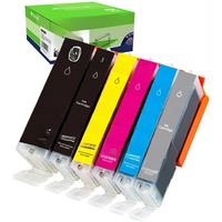 Coraljet PGI-550XL/CLI-551XL 550XL 551XL Ink Cartridge Multicolor Compatible For Canon PIXMA MG5450