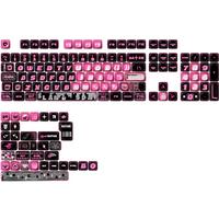 Akko Original Theme Keycap Set MOA Profile PBT 4-side Transparent Dye-sub Keycaps for ISO/ANSI Layout MX Mechanical Keyboard