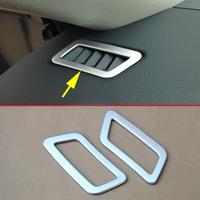 For 2014-2022 Nissan Rogue Sport Qashqai J11 X-Trail T32 Car Center Console Air Condition Vent Outlet Cover Trims Matte Chrome