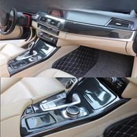 Suitable for F10 F11 Interior Refit,Carbon fiber panel for Central Control Gear Shift for BMW 5 series 2011-2016