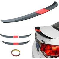 3PCS universal Car Tail Rear Wing Spoiler 115-125cm Adjustable ABS Spoiler Fixed Modified Trunk Accessories For Most Car
