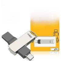 KODAK Type C USB Flash Drive K273 USB3.2 OTG Pendrive 32GB 64GB 128GB 256GB High Speed Metal Dual-Purpose Disk Memory Stick