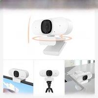 NUROUM V15-AF 75 Wide Angle Webcam 2K Full Hd 30fps with Microphone USB Video Conference Meetting