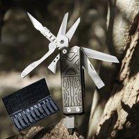 NexTool Pocket Multitool E1 10 In 1 Folding Knife Scissors Plier Saw Outdoor Hiking Camping EDC