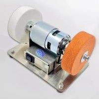 Mini Sander Motor Household Knife Grinder Polishing Benchtop Electric Rust Removal Polishing Speed Regulating Grinder
