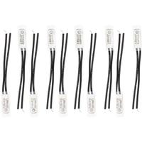 10 Pcs Bimetal Temperature Control Switch Thermostat 40 Celsius N.O TLRS9700