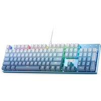 Redragon K556 SE RGB LED Backlit Wired Mechanical Gaming Keyboard, Aluminum Base, 104 Keys, Hot-Swap Linear Quiet Red Switch