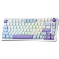 Redragon K673 MAX 75% Wireless Gasket RGB 81 Keys PBT Mechanical Hot-Swap Gaming Keyboard, Custom